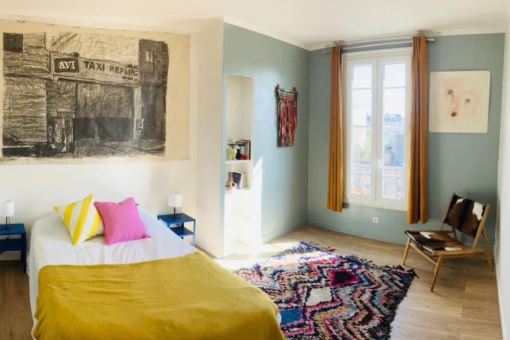 The Artist'S Apartment Near The Metro Сен Дени Екстериор снимка